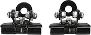 Car Headlight Brackets 1/2Pcs Light Bar Mounting Bracket Work Light Clamp Holder Hood Fog Light Lamp Holder Off Road Auto Accessories Automotive Headlight Holder(2 pcs)