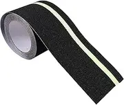 HEALEEP 1 Roll Non Slip Stair Tape Slip Treads for Indoor Outdoor Steps Easy Installation with Strong Adhesive Enhanced Safety Low Light Conditions