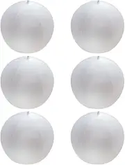 Abaodam 6pcs Inflatable Beach Balls Decorations PVC Inflatable Swimming Pool Toys for Wedding Summer Beach Pool Hawaiian Outdoor Summer Water Games