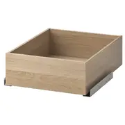 KOMPLEMENT Drawer, white stained oak effect, 50x58 cm