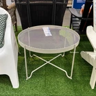 Ikea KROKHOLMEN Coffee table, outdoor, Metal Mesh,beige, 28 3/4 " BRAND NEW