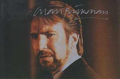 Alan Rickman Autograph Harry Potter Snape Sweeney Todd