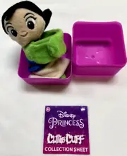 Mulan Disney Princess Cutie Cuff Plush Slap Bracelet Steering Wheel Buddy NEW