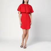 [Ami Paris] Mini red wool dress 38 FR Red