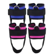 2pcs ankle cable cuff ankle straps for cable machine padded ankle cuff Gym