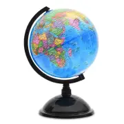 World Globe for Kids Learning - 8 inch Interactive Earth Globe with Stand
