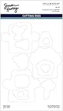Spellbinders Big Hugs Etched Dies for Coordinating Stamp Set by Simon Hurley, Metal, ONE