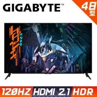 在飛比找PChome24h購物優惠-GIGABYTE AORUS FO48U 48型4K HDR