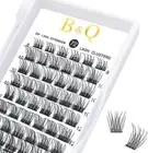 Lash Clusters D Curl 10Mm DIY Eyelash Extensions 72 Lashes C B&Q LASH Wispy Indi