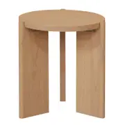 Apollo Round Side Table (Natural)