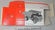Large Dumper Heavy Duty Dump Truck Box Empty Wiking 67k Å