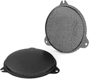 2Pcs Motorcycle Front Speaker Mesh Grills Compatible With 2014-2018 FLHT/X/CU/K Fairing Speaker Cloth Grills
