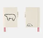 Hobonichi A5 cover cousin Polar Bear Relax Izumi Shiokawa 2023 NEW Japan