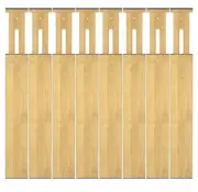 Bamboo Drawer Dividers,17-22" Adjustable Kitchen Drawer Organizer for Clothes