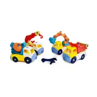 在飛比找蝦皮商城優惠-(CNS商驗合格)工程車玩具 玩具車 組裝玩具 益智拆裝工程