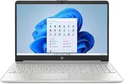 HP 15-dy5073dx 15.6" Full HD Touchscreen Laptop, Intel Core i7-1255U 1.7GHz, 16GB RAM, 512GB SSD, Windows 11 Home S Mode, Natural Silver