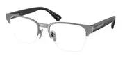 Prada PR A52V 5AV1O1 Men's Glasses Gunmetal Size 54 - Private Health Rebate - Blue Light Block Available