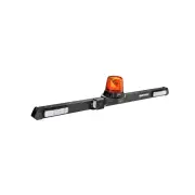 Narva 12V LED Rotating Utility Bar - 1.2m with Squawk Reverse Alarm 85070B-LED