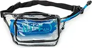 HY-FAN Handy On-The-Go Stadium Approved Pack with Multiple Secure Pockets, 17 Fluid Ounce Capacity, Clear