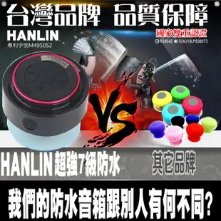 【HANLIN-BTF12 】防水7級-震撼重低音懸空喇叭自拍音箱 藍芽喇叭-超強防水等級 IP67 (可潛水1M)