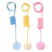 Cat Spring Toys Retractable Active Cat Teaser Cat String Ball Flexible