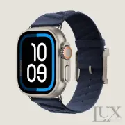 Hermes Apple Watch Ultra 2 Titanium 49mm & Single Tour En Mer Band Genuine