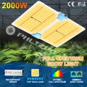 2000W LED Grow Light for Indoor Veg Bloom Plants Full Spectrum Samsung IR UV Kit