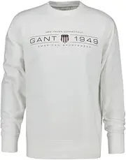 [GANT] Men's Graphic C-Neck Sweatshirt