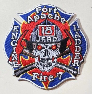 Jacksonville Florida Fire & Rescue Department - Fort Apache Fire 7 Patch