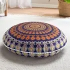 Codi Meditation Floor Pillows, Round Large Pillow Seating for Adults, Bohemia...