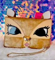 Betsey Johnson “Be A Deer” Kitsch Clutch Bag. Brand New With Tag’s Kawaii HTF
