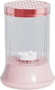 Make Up Brush Cleaner, Automatic Rotating Brush Cleaner, Rechargeable Cosmetic Brush Cleaner Machine, Portable Cleaning Tool, Make Up Supplies for Men, Women, As Shown, Siehe Beschreibung, See
