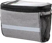 Ronyme Bike Handlebar Bag Cycling Pack 6L Wear Resistant Bicycle Handle Bar Bag