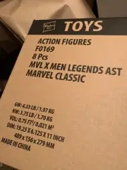 Marvel Legends 6” X-Men House of X Figures Sealed Case Of 8x - Tri-Sentinel BAF