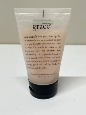 Philosophy Amazing Grace Perfumed Shampoo, Bath & Shower Gel 4oz NEW SEALED