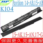 HP KI04 原裝 電池 惠普 15-AB 17-G 14-AB HSTNN-LB6S HSTNN-DB6T K104