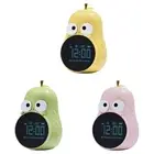 Digital Pear Alarm Clock Featuring Mini Program Function And LED Display Lovely