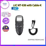 JJC MT-636, 帶電纜 -K LCD 計時器遙控器, 用於相機 FUJIFILM X-E1 X-S1