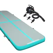 [Bargains Online] Inflatable Air Track Mat Anti-slip with Pump Tumbl