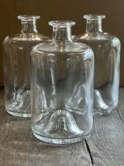 12 750ml Apothecary bottles - NEW