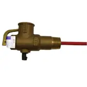 RWC HTE575 RELIEF VALVE 1000kPa 30kW 20x20mm Female BSP, Cast Gunmetal HTE703