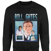 BILL GATES Homage Sweatshirt CrewneckHoodie sweatshirt