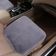 Plush Car Seat Cushion, Faux Fur Car Seat Cushions, Car Seat Cover Protector Cushion, Auto Front & Back Seat Pad, Universal Fit for Auto SUV Truck Van Home Office