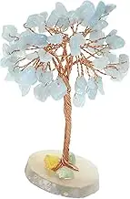 HAMPPLIES Decorative Crystal Tree Adornment Crystal Gravel Tree for Tabletop Decor Unique Home Office Accent for Friends Enhances Style Symbolizes Prosperity