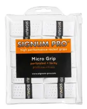 Signum Pro Micro Grip 10-Piece Bag White