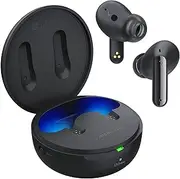 LG Tone Free True Wireless Bluetooth FP9 - Active Noise Cancelling Earbuds with UVnano Charging Case, Black