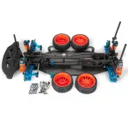 Frame Body Wheels Kit for Sakura XIS 1/10 RC Drift Racing Car Shaft Drive Parts