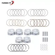Engine Piston & Piston Ring Set For 2011 2012-18 2019 Hyundai Kia Sedona V6 3.3L (for: Hyundai)