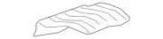 Genuine Honda Plate L Muffler Baffle 74694-T2A-A00