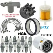 Tune Up Kit Filters Cap Wire Plugs For DODGE B300 VAN V8 5.9L Plastic type 1972
